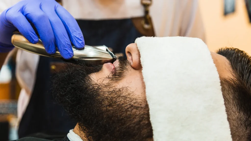 Beard trimming service